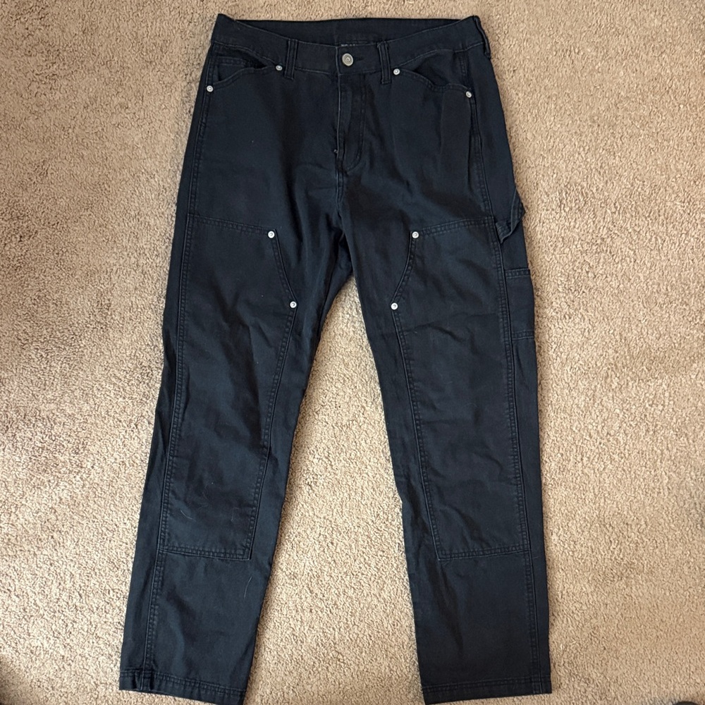 No Boundaries Men's Double Knee Pants